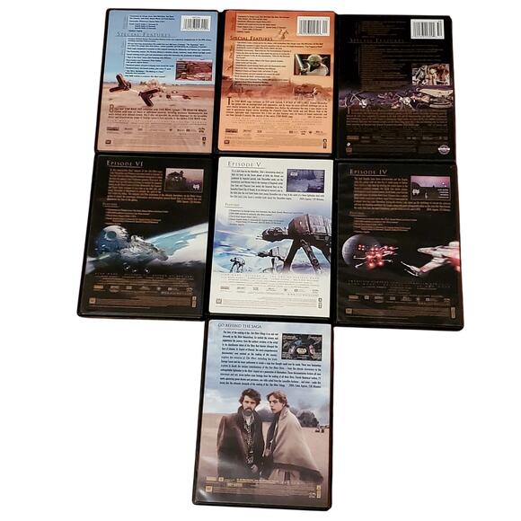 Star Wars Original 2001 DVD 10 Discs - Picture 3 of 6